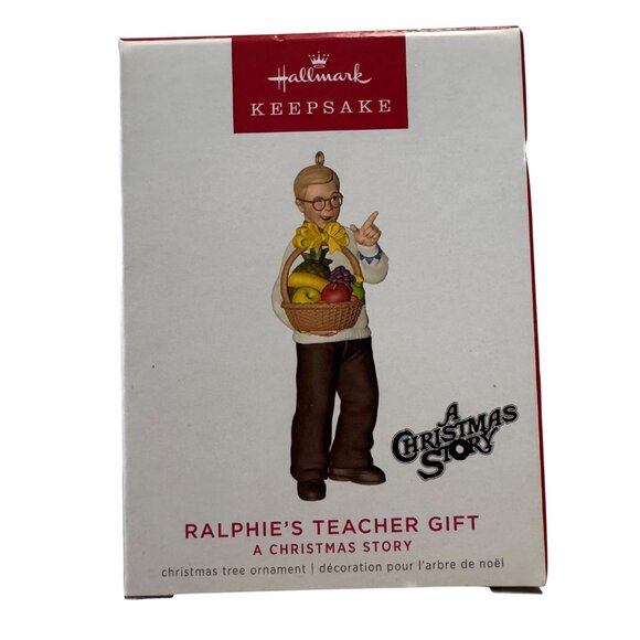 Hallmark 2022 Keepsake Ornament "Ralphies Teacher Gift" From A Christmas Story - Picture 10 of 10